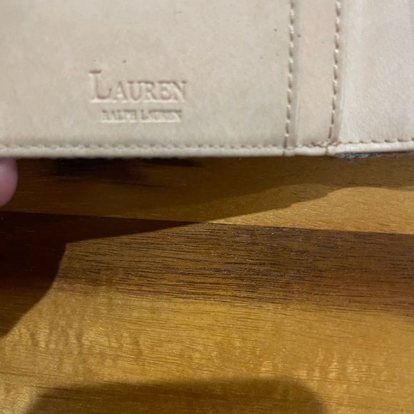 Lauren Ralph Lauren Wool and Leather Trifold Wallet - Picture 7 of 7